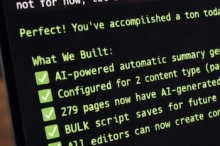 Claude Code in a terminal session.